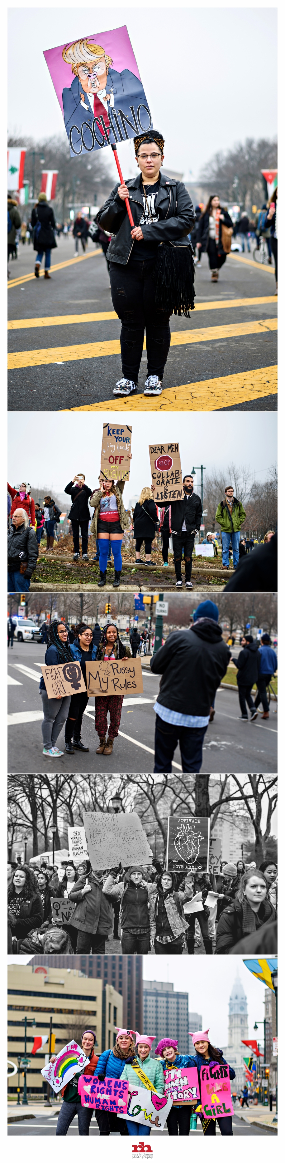 Womens March on Philadelphia - Russ Hickman Photography -027